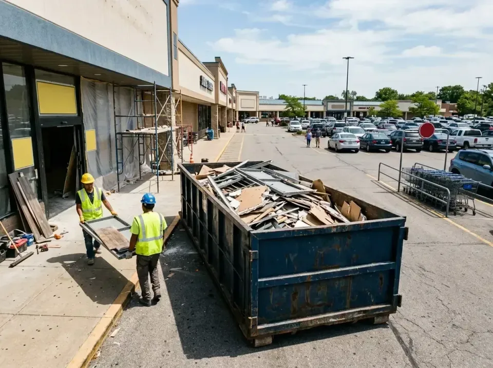 retail-store-renovation-debris-003 — frequently asked questions, Roll-off Dumpster Rentals in Williston, ND